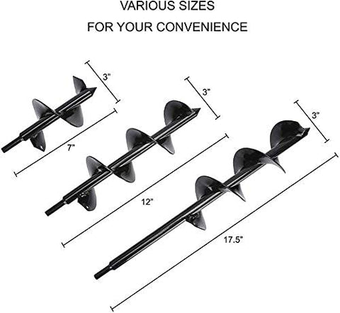 ERYTLLY bulb-planter-augur-spiral with guarantee supports confident gardening.