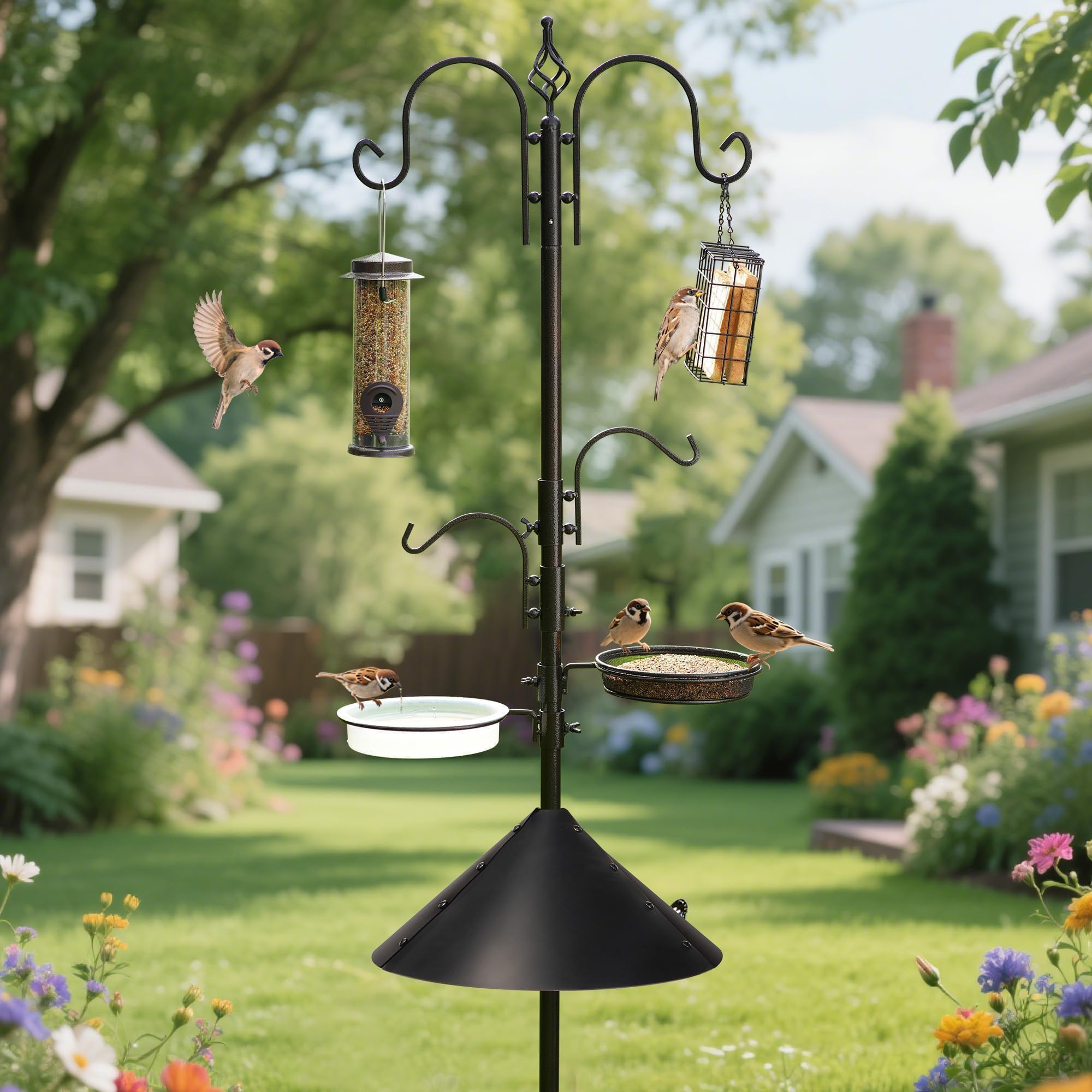 ERYTLLY top level hooks and feeders illustrate versatile hanging options for different species