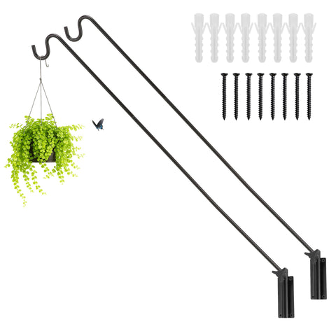 ERYTLLY wall-mounted deck hook with extendable arm for flexible outdoor hanging.