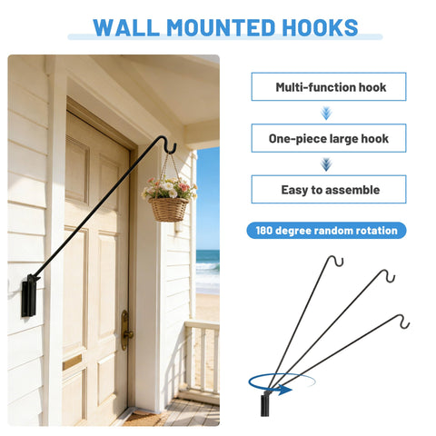 ERYTLLY weather-resistant deck hook designed for outdoor use