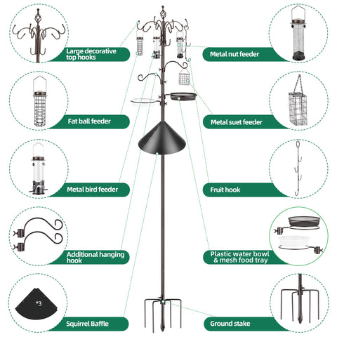 ERYTLLY Garden-ready setup suitable for easy bird watching