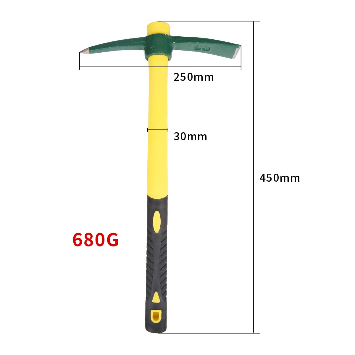 ESCULTORA adze-hoe head design for breaking ground and digging.