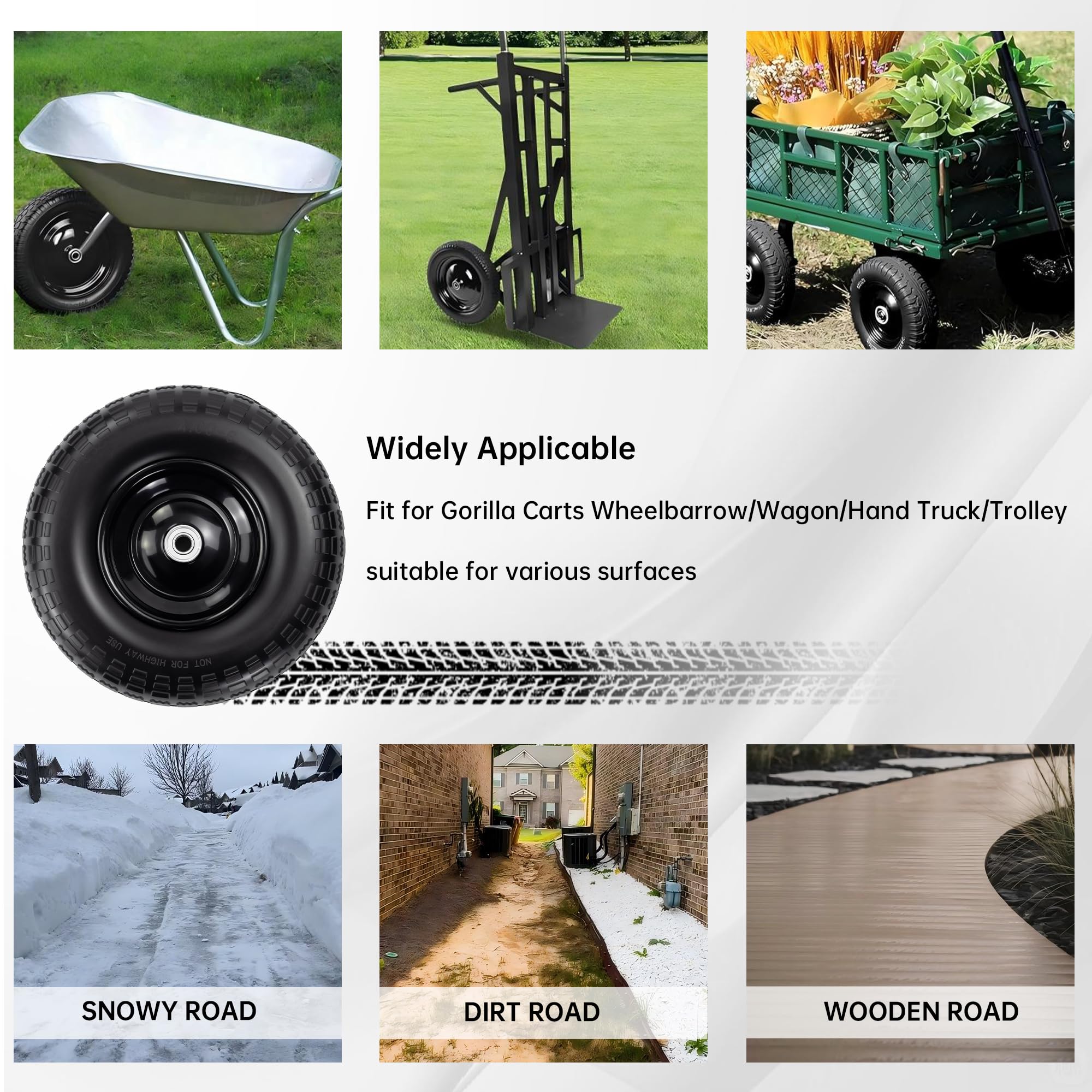eshcol serrated tread enhances traction on gravel, grass, and dirt