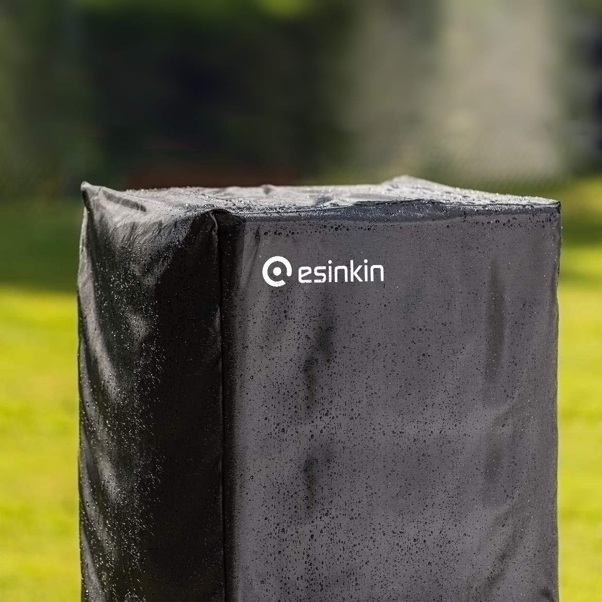 Esinkin smoker cover features double-stitched edges for durability