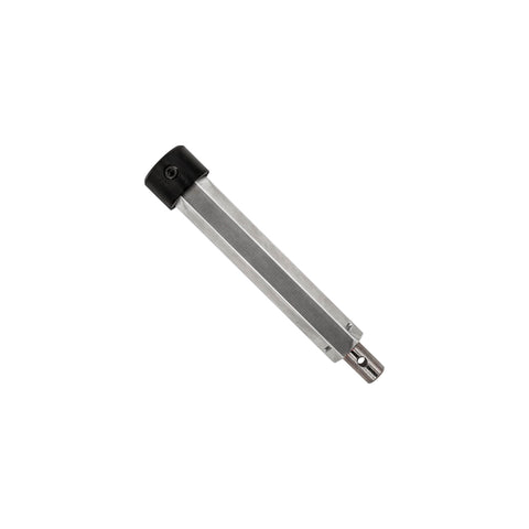 Eskimo Hex Extension 8in aluminum assembly extends drilling reach for thicker ice