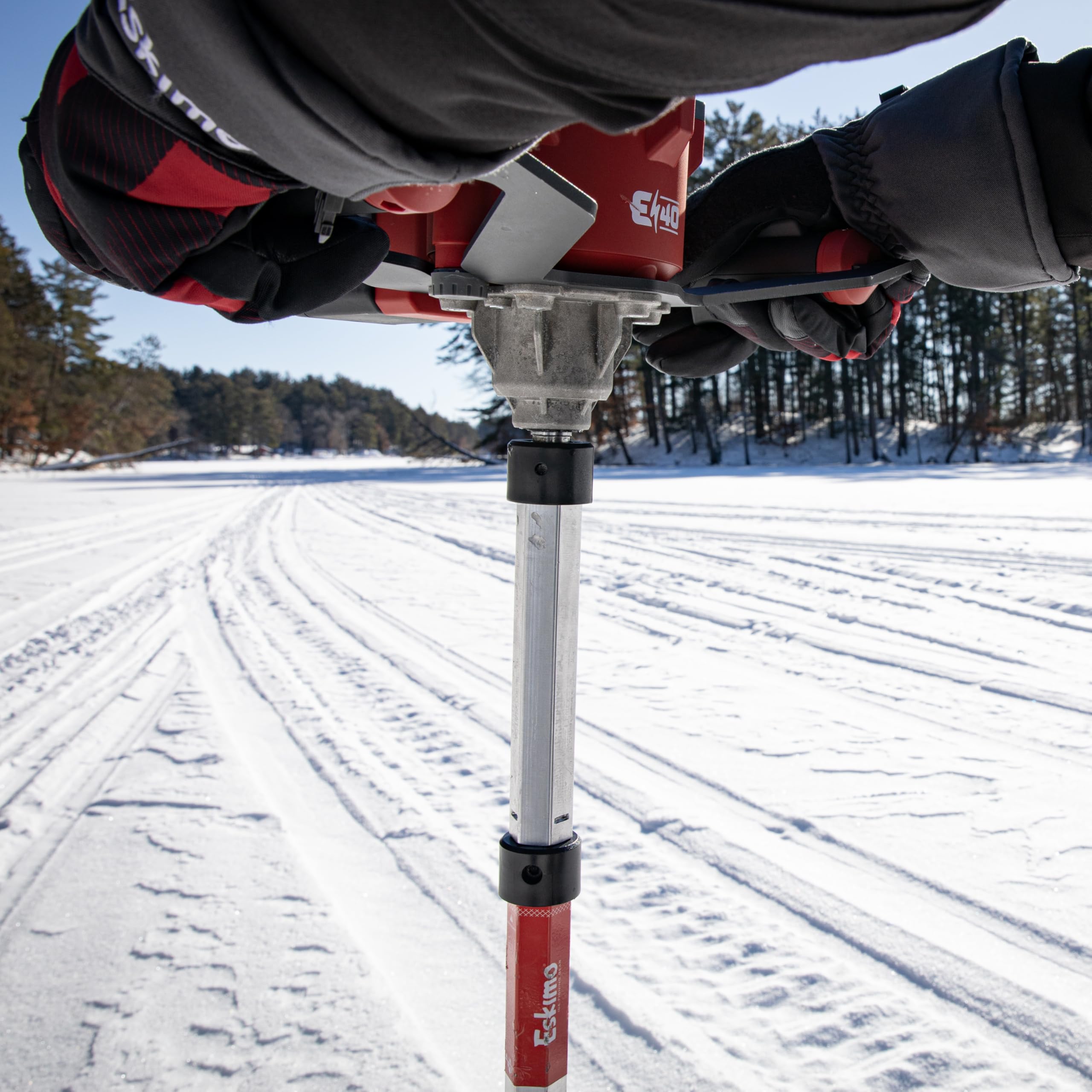 Eskimo Hex Extension aluminum hex design combines strength with light weight