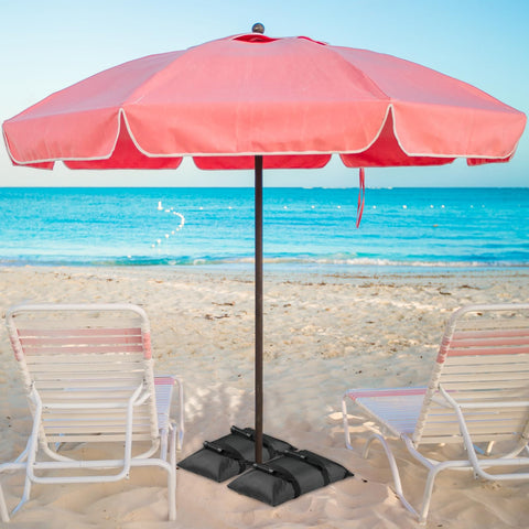 Esmorah weatherproof base weights withstand sun and rain for patios.