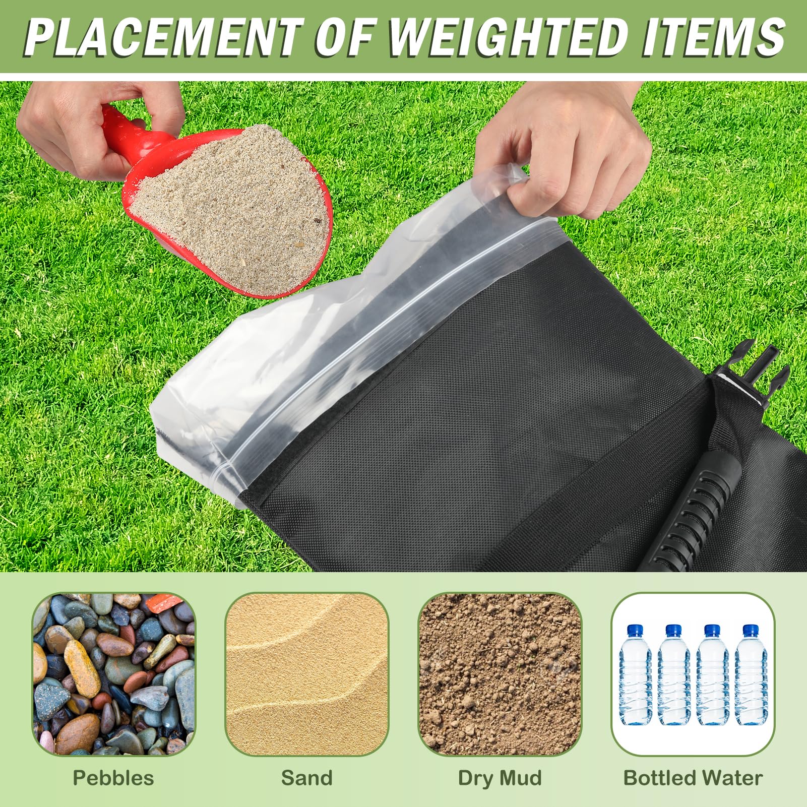Esmorah weatherproof, UV-resistant materials withstand outdoor conditions