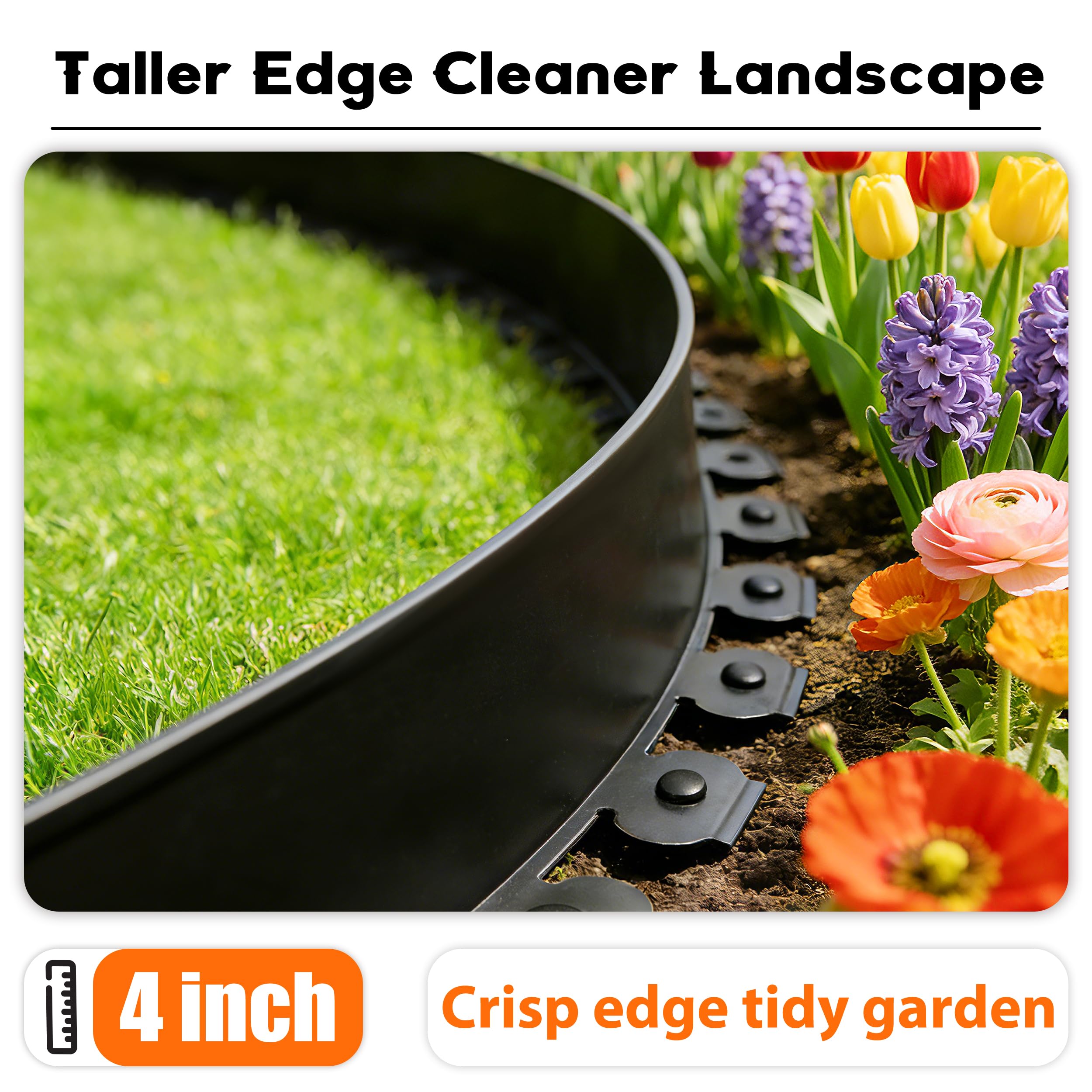 ESOHOT 210 stakes provide sturdy support for durable landscape borders.
