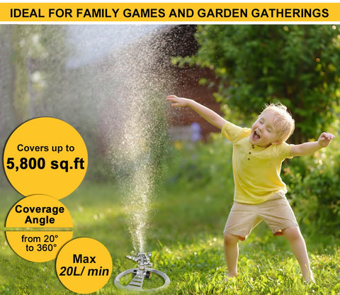 ESOW ideal for gardens, lawns, patios, and greenhouses