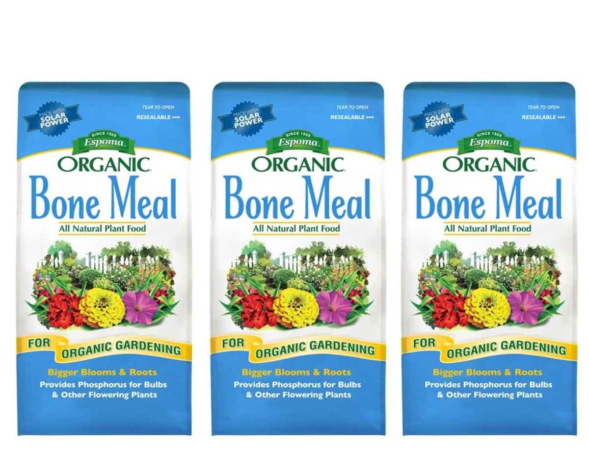 Espoma bone meal 4-12-0 for bulbs enhances root development and vibrant spring blooms.