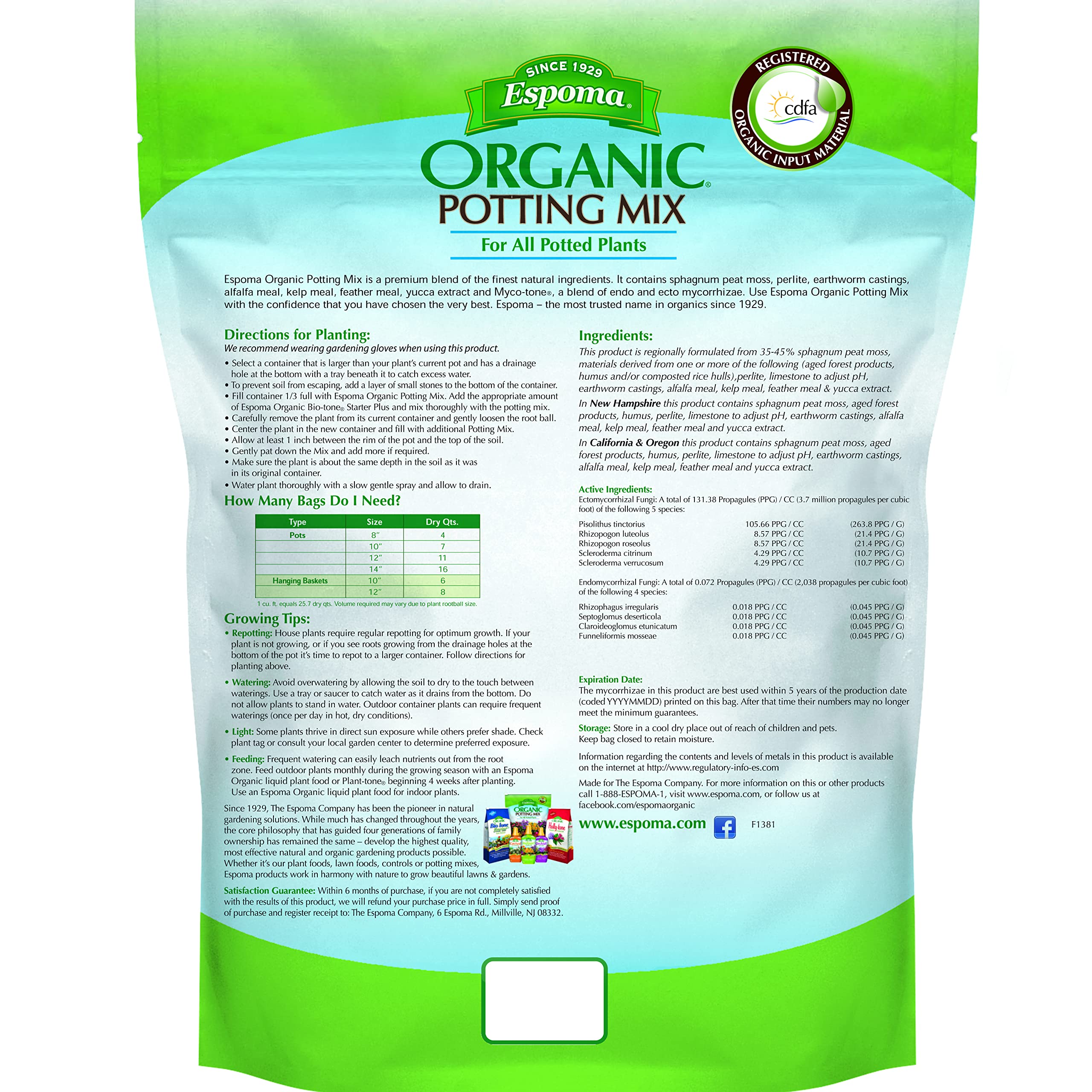 Espoma Organic Potting Soil Mix texture close-up highlighting rich organic nutrients.