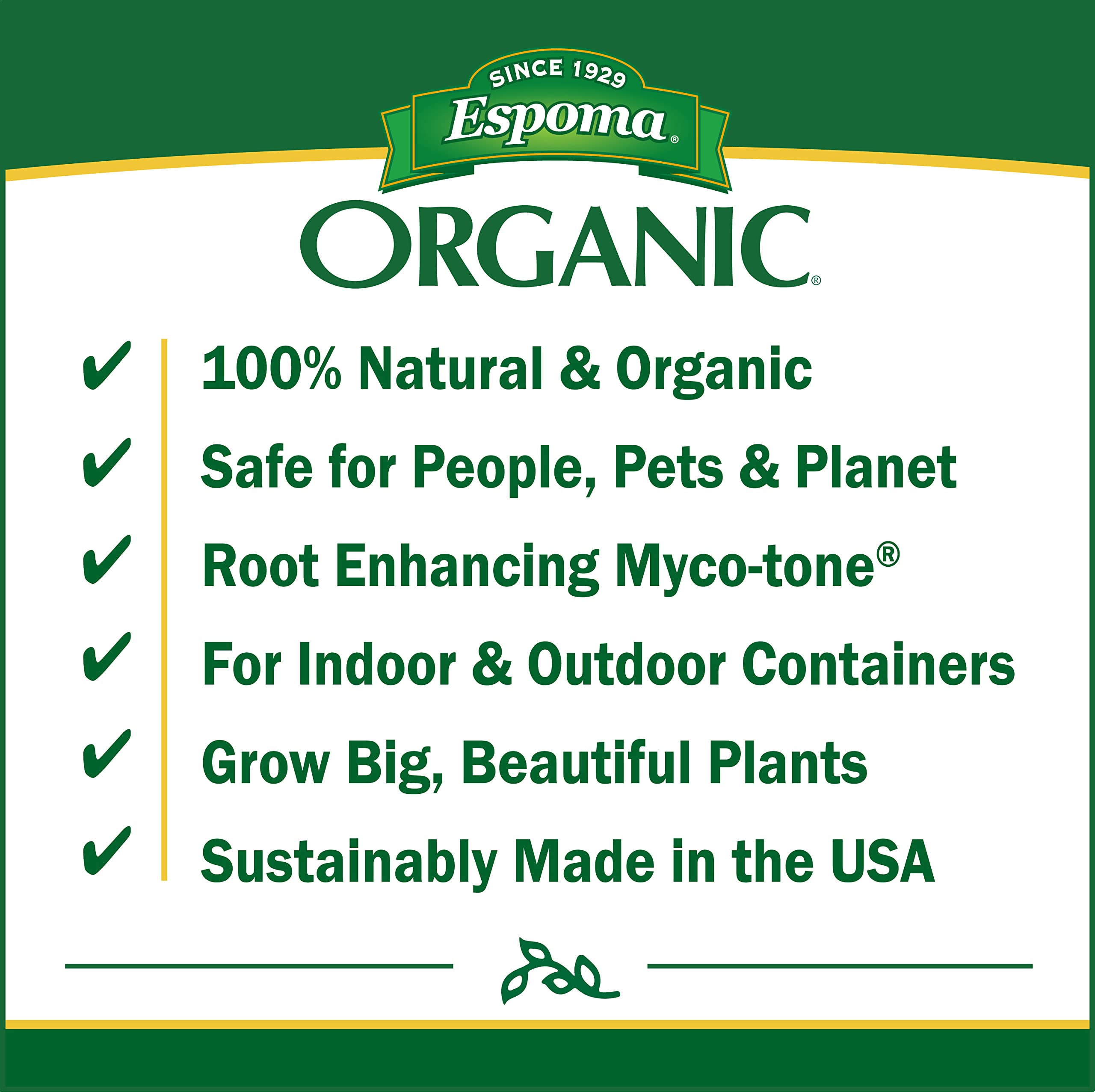 Espoma seed starter soil used in germination tray for thriving seedlings