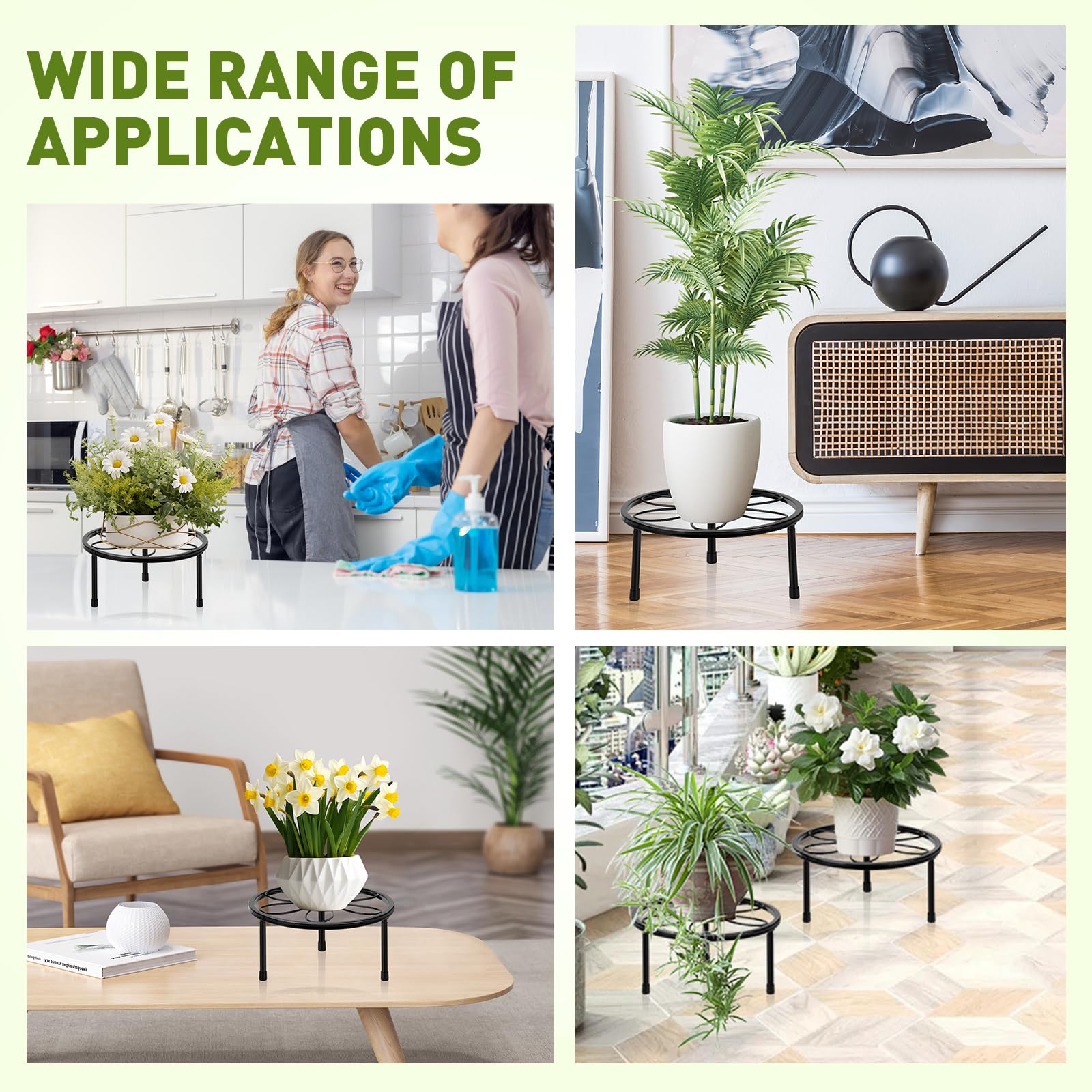 ESRICH floral-pattern design adds decorative flair to home décor