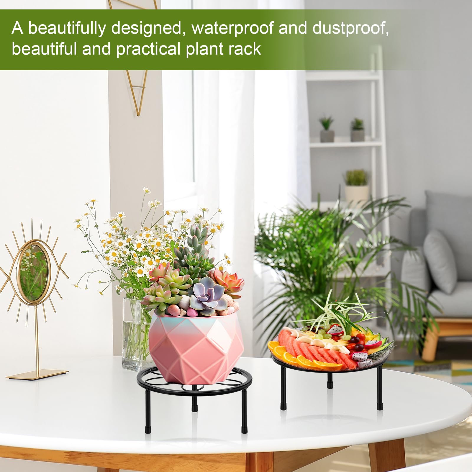ESRICH multipurpose stand can hold pots, kitchenware, and beverages
