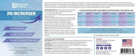 Essential Values Made in USA label reaffirms quality and domestic production.