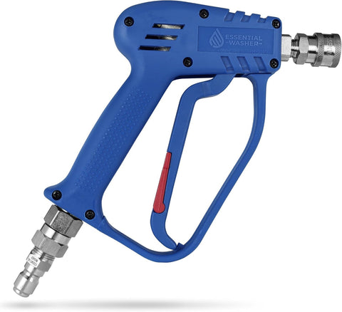 Essential Washer gun in use for durable outdoor cleaning