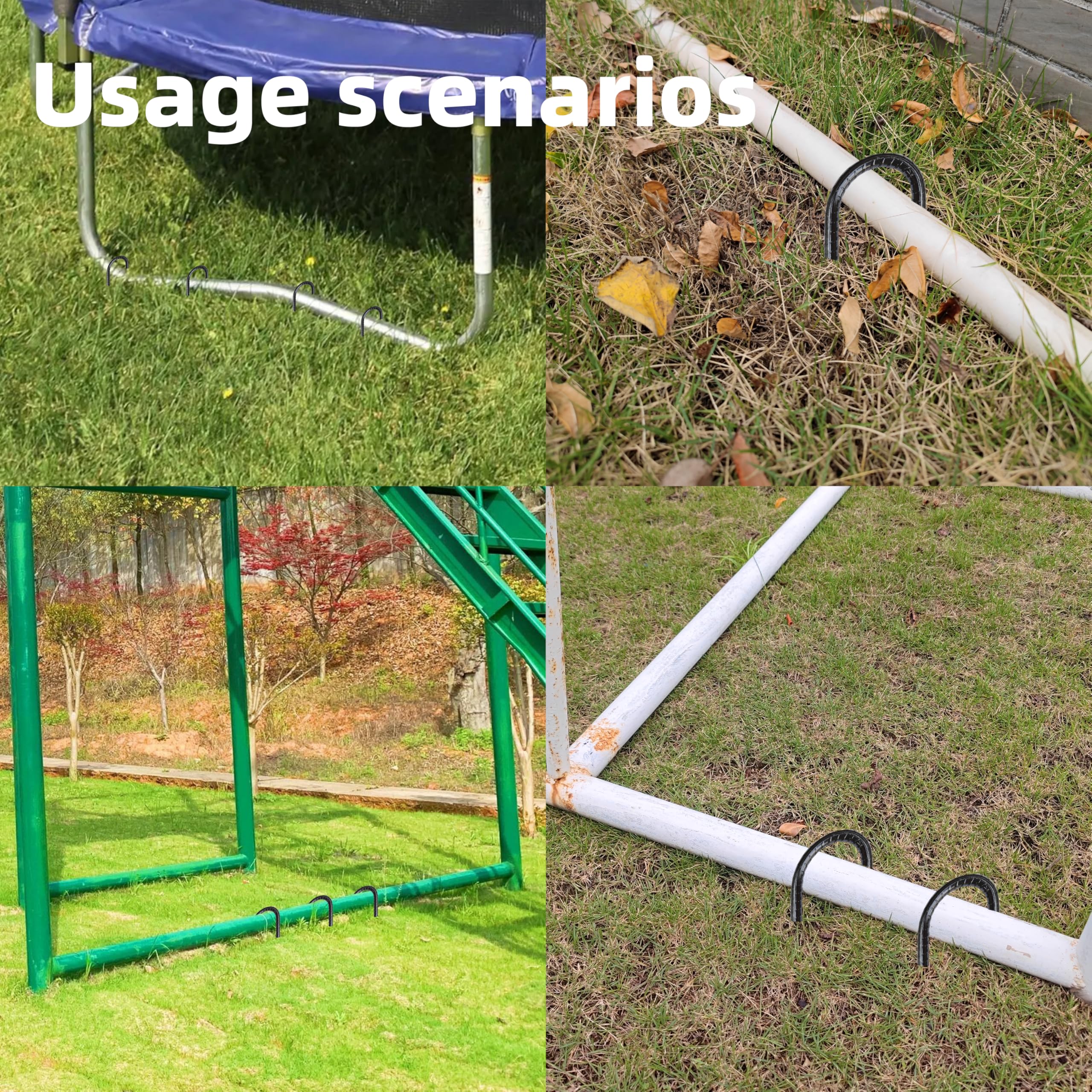 ESSFF 12-inch stake with 0.31-inch diameter for sturdy anchoring in soil.