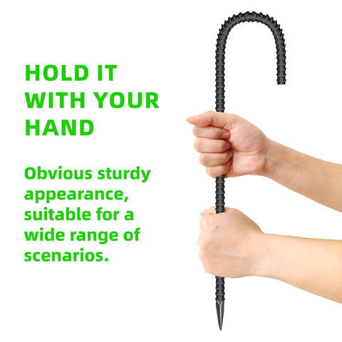 ESSFF heavy-duty rebar stake secures fences and garden features with reliable grip.
