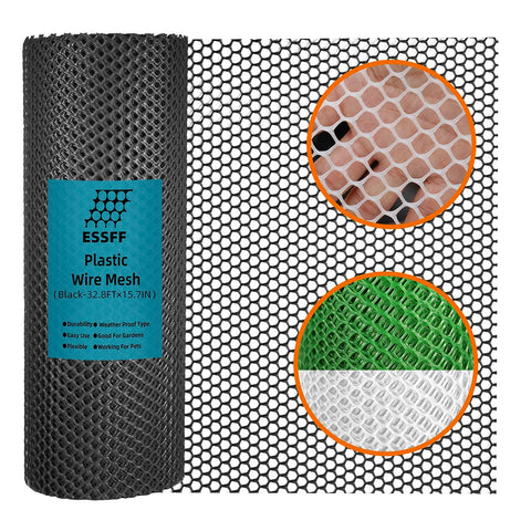 ESSFF Pet and Garden Safeguard netting roll keeps poultry and pets secure outdoors.