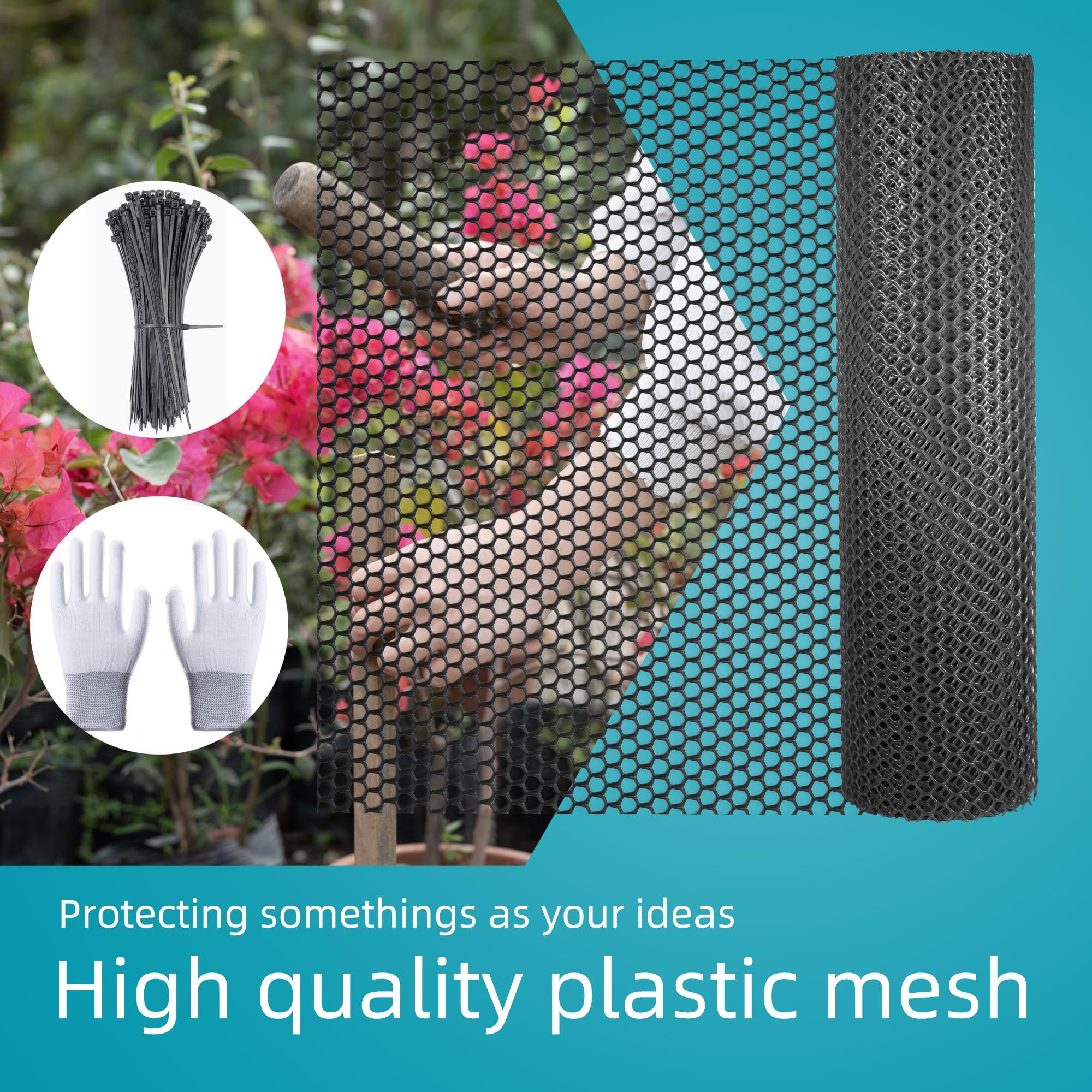 Weather-resistant ESSFF netting stands up to outdoor elements.