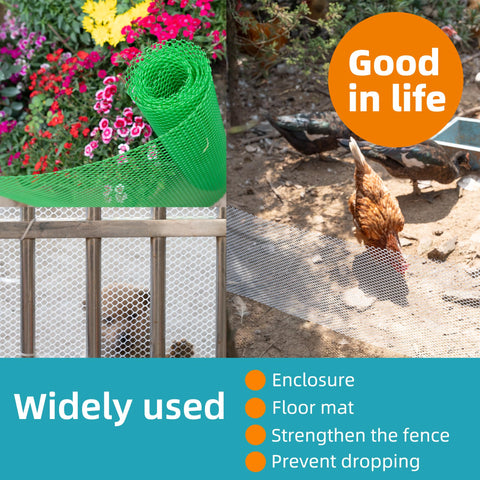 ESSFF snake barrier netting reduces wildlife incursions around garden borders.