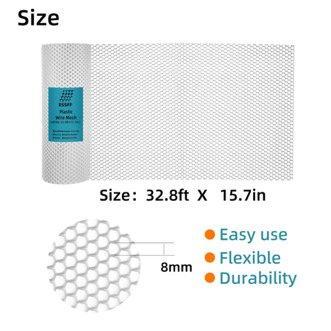 ESSFF poultry dog rabbit barrier netting keeps animals safe and contained.