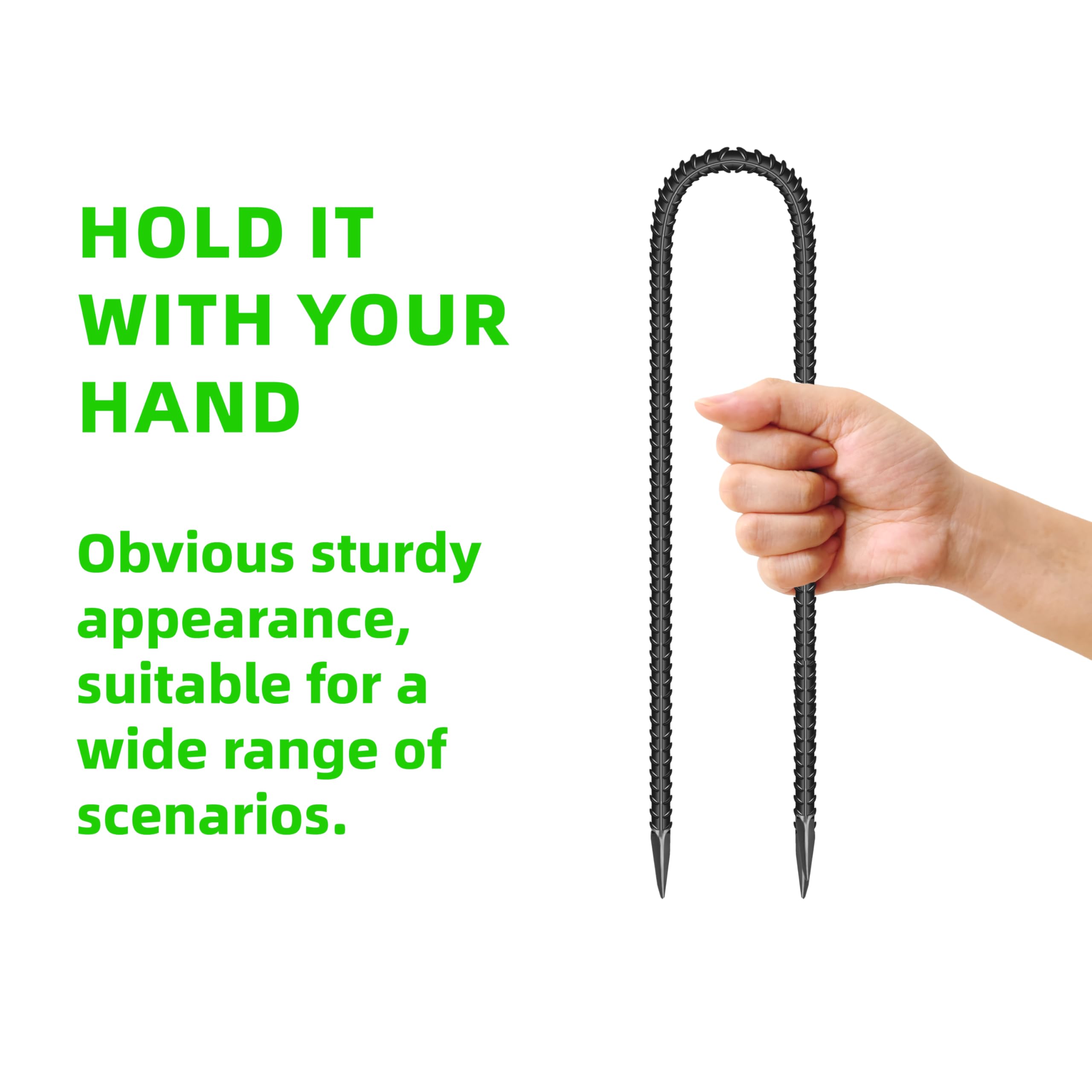 ESSFF ground stakes securing a tent and canopy for reliable outdoor shade.