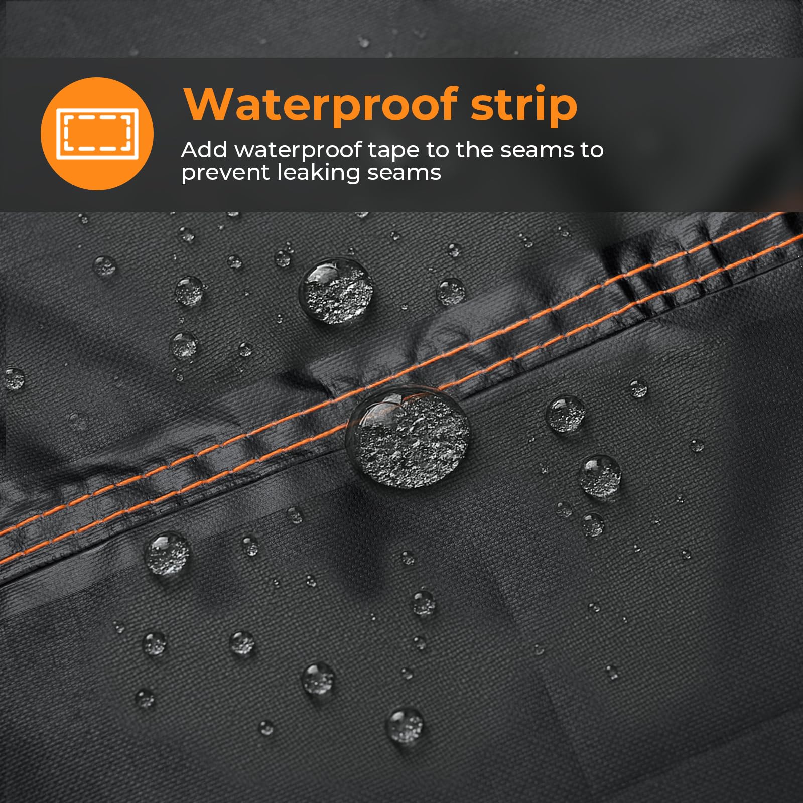 ESSORT extendable ventilation panel keeps air flowing under the cover.
