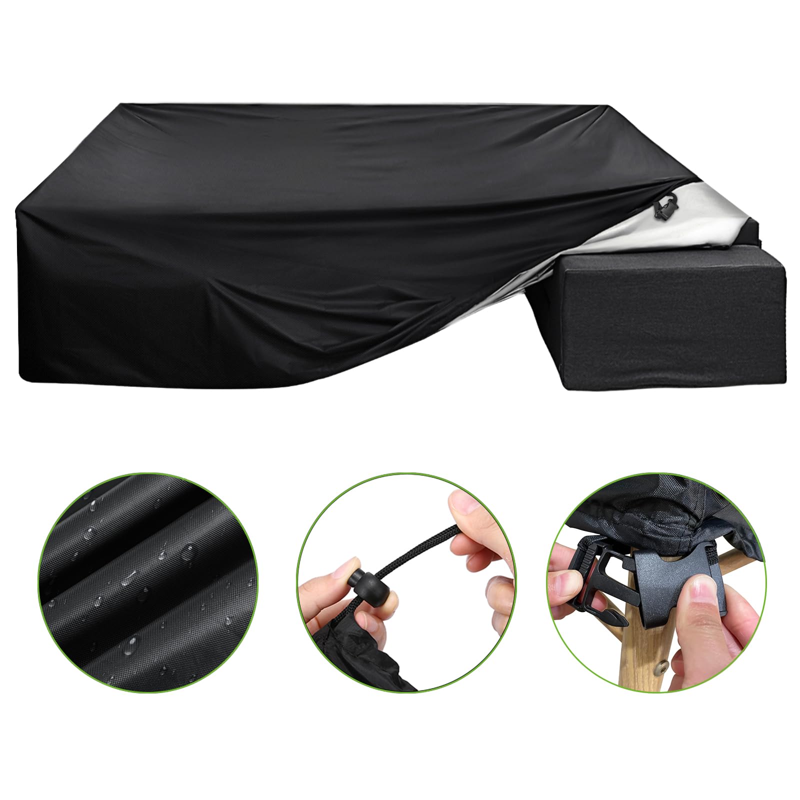 ESSORT storage bag included for compact seasonal storage