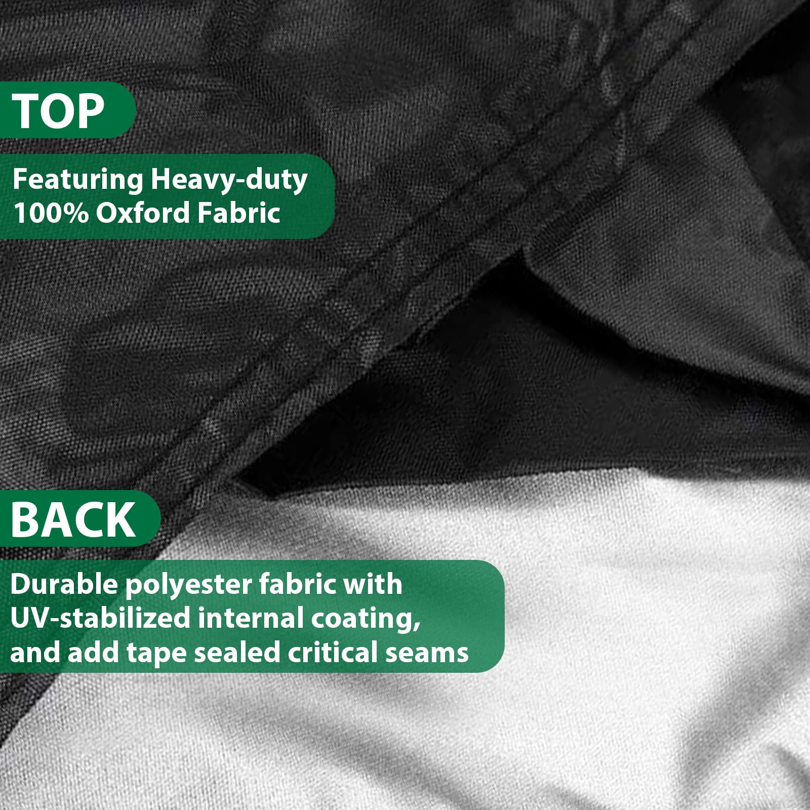 ESSORT waterproof inner PU coating keeps surfaces dry after showers