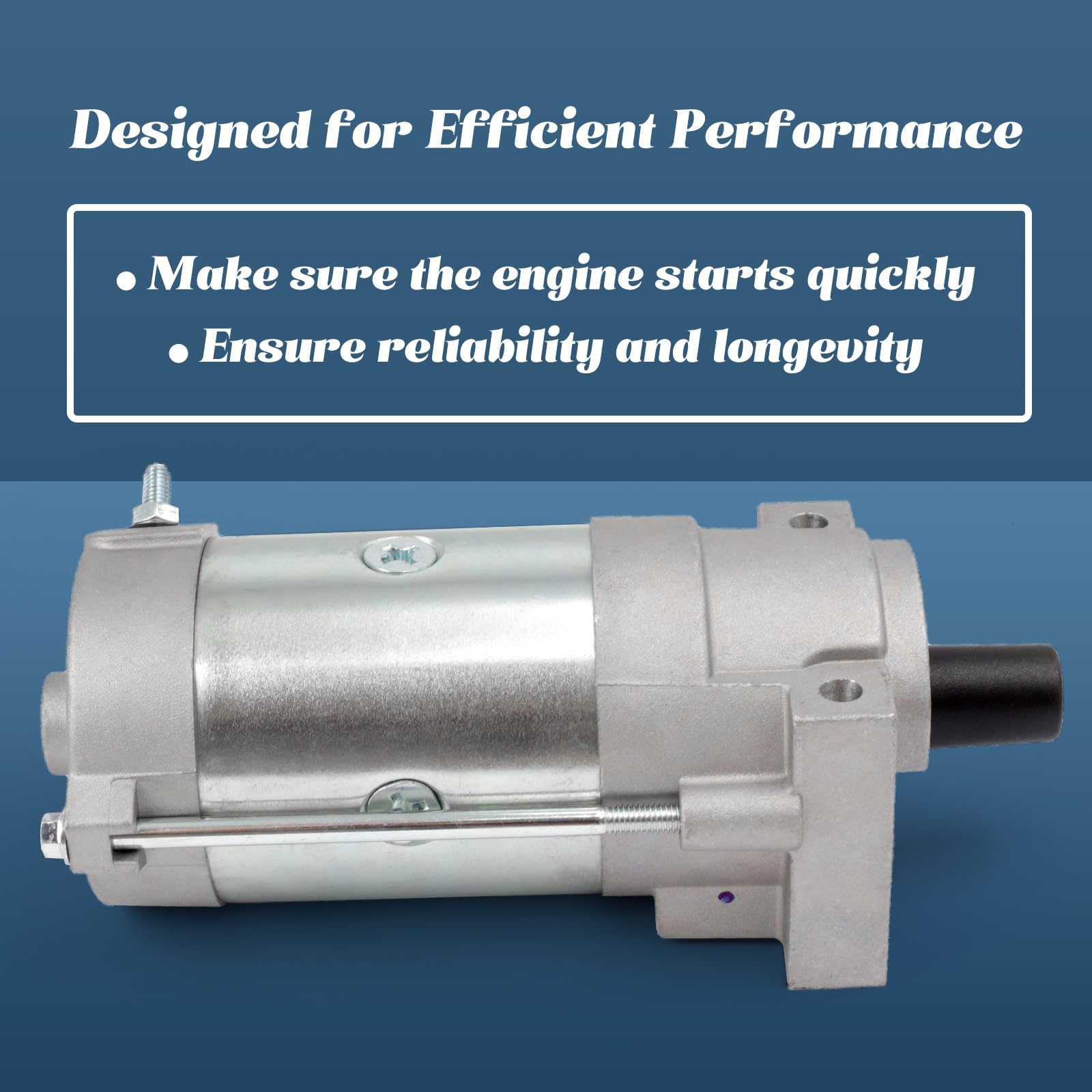 Esttlamer Quest and Radius fit illustration for reliable mower starts.