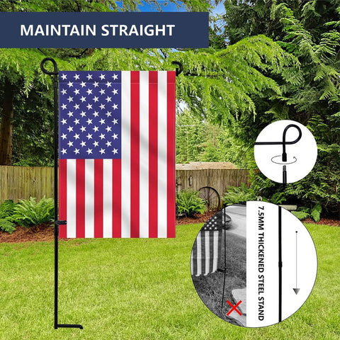 ESTTOP clip and stopper keep flags secure outdoors.