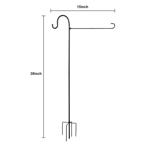 ESTTOP five-prong base provides enhanced ground stability for upright displays.