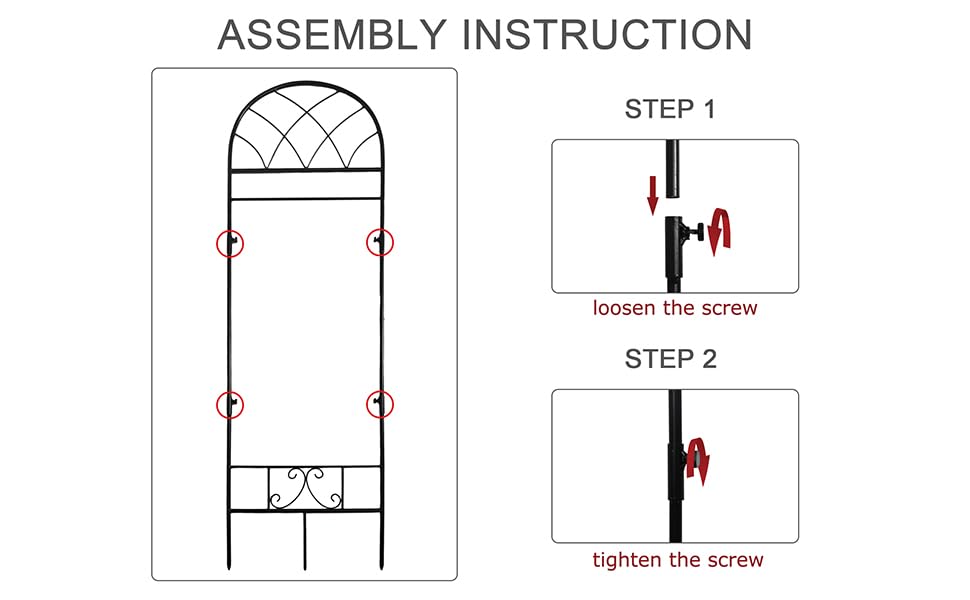 ESTTOP sturdy stake pairs with seasonal banners for festive outdoor ambiance.