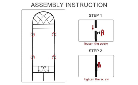 ESTTOP sturdy stake pairs with seasonal banners for festive outdoor ambiance.