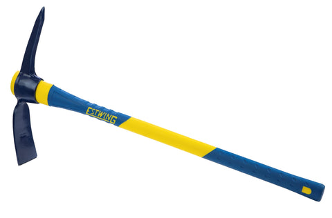 Estwing 5-lb pick mattock head ready for tough ground penetration