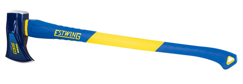 Estwing 8 lb wood splitting maul with 36-inch handle for large logs.