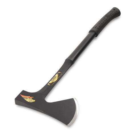Shock Reduction Grip minimizes vibration for comfortable, extended use in camp chores.