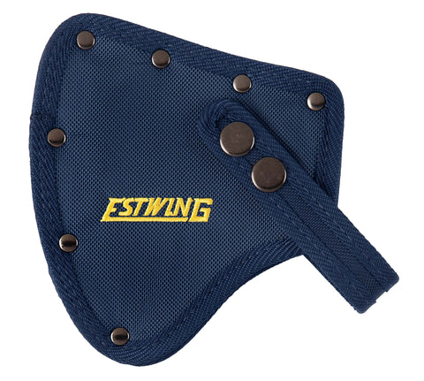 Estwing Camper's Axe head detail shows temper and edge retention for long use.