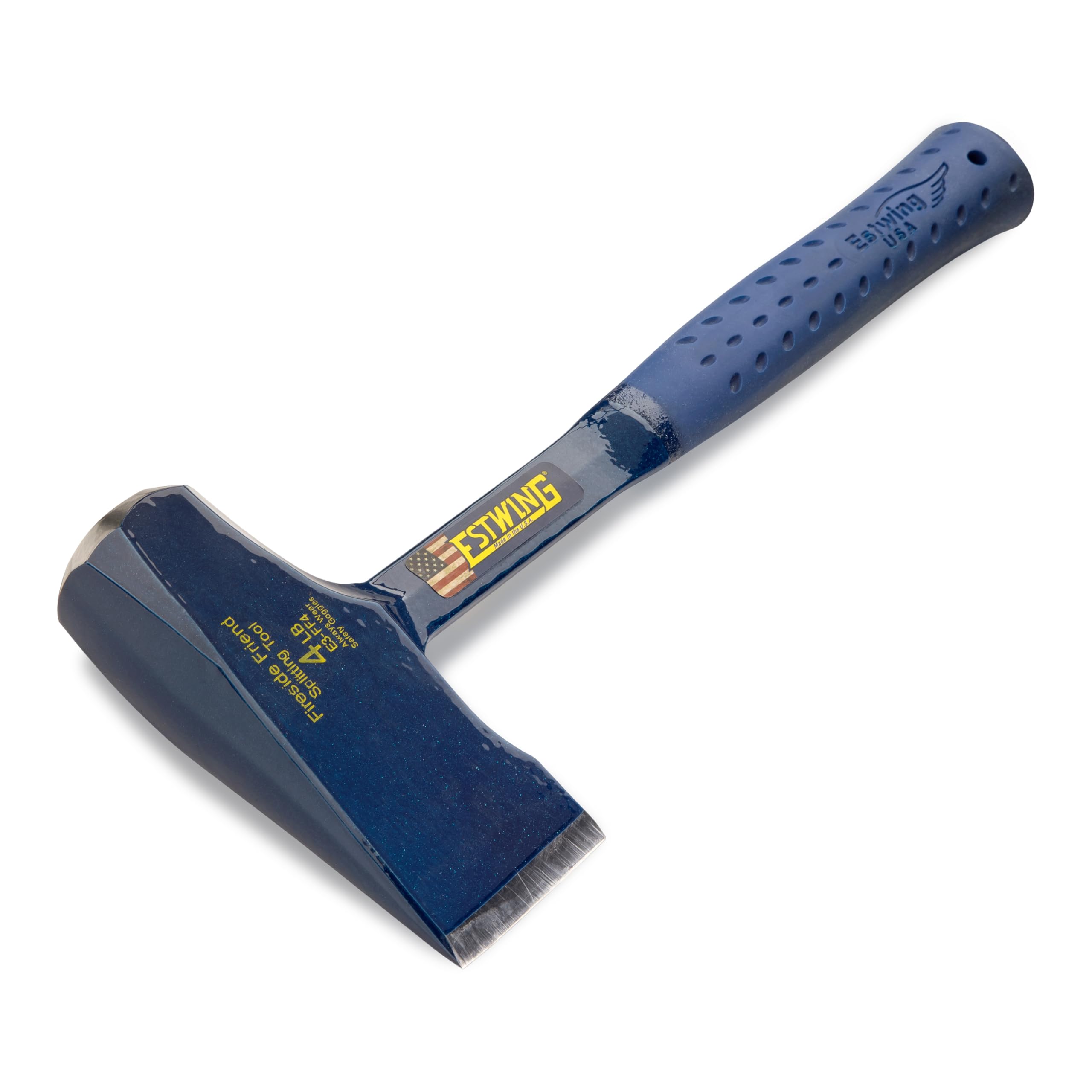 Estwing Fireside Friend Axe highlighting forged steel construction for durability