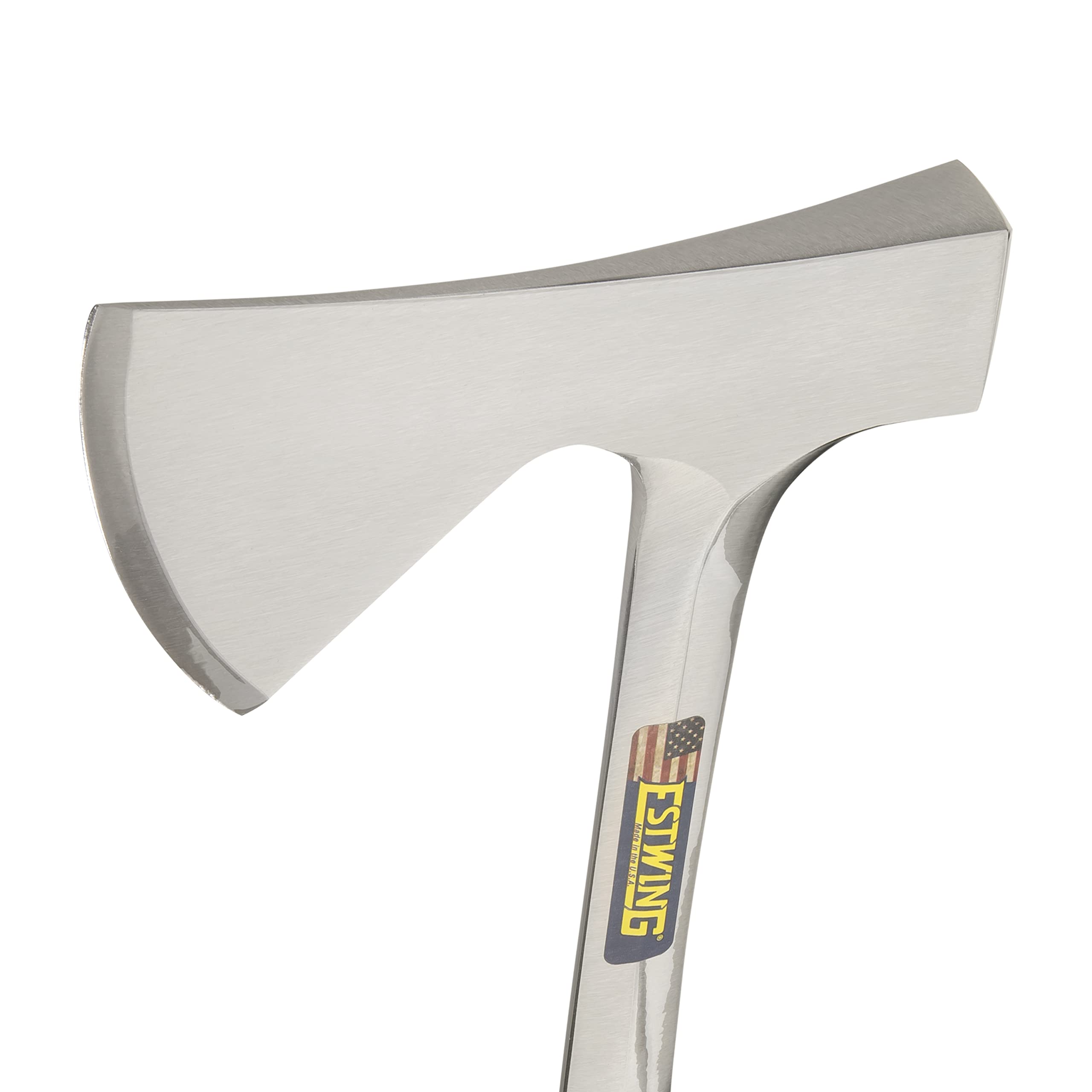 Estwing USA-made badge highlights quality craftsmanship and American steel.