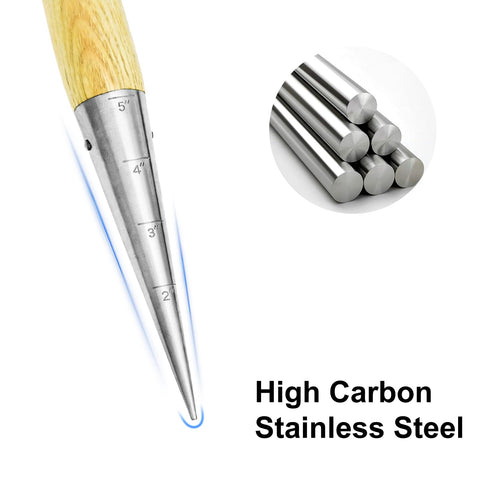 Esvopa seed dibber with wooden T-handle offers comfortable grip