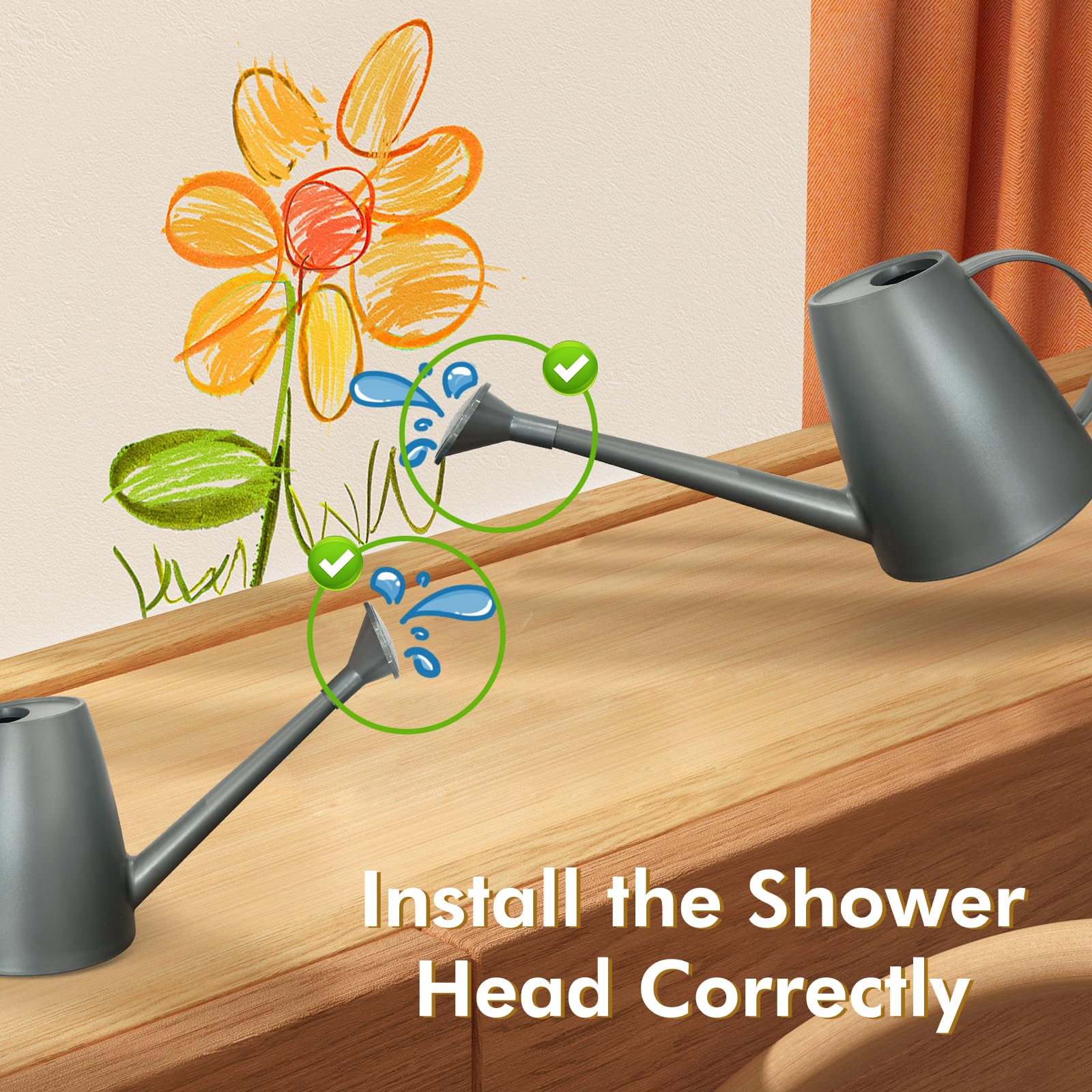 Etarewilt indoor outdoor usability suits patio flowers and hanging plants.