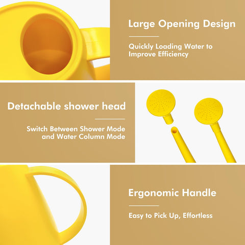 Etarewilt detachable shower head provides even droplets