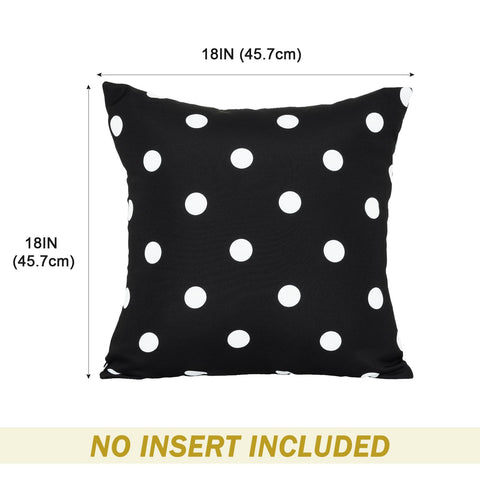 Eternal Beauty 18x18 inch cover fits standard throw pillows.