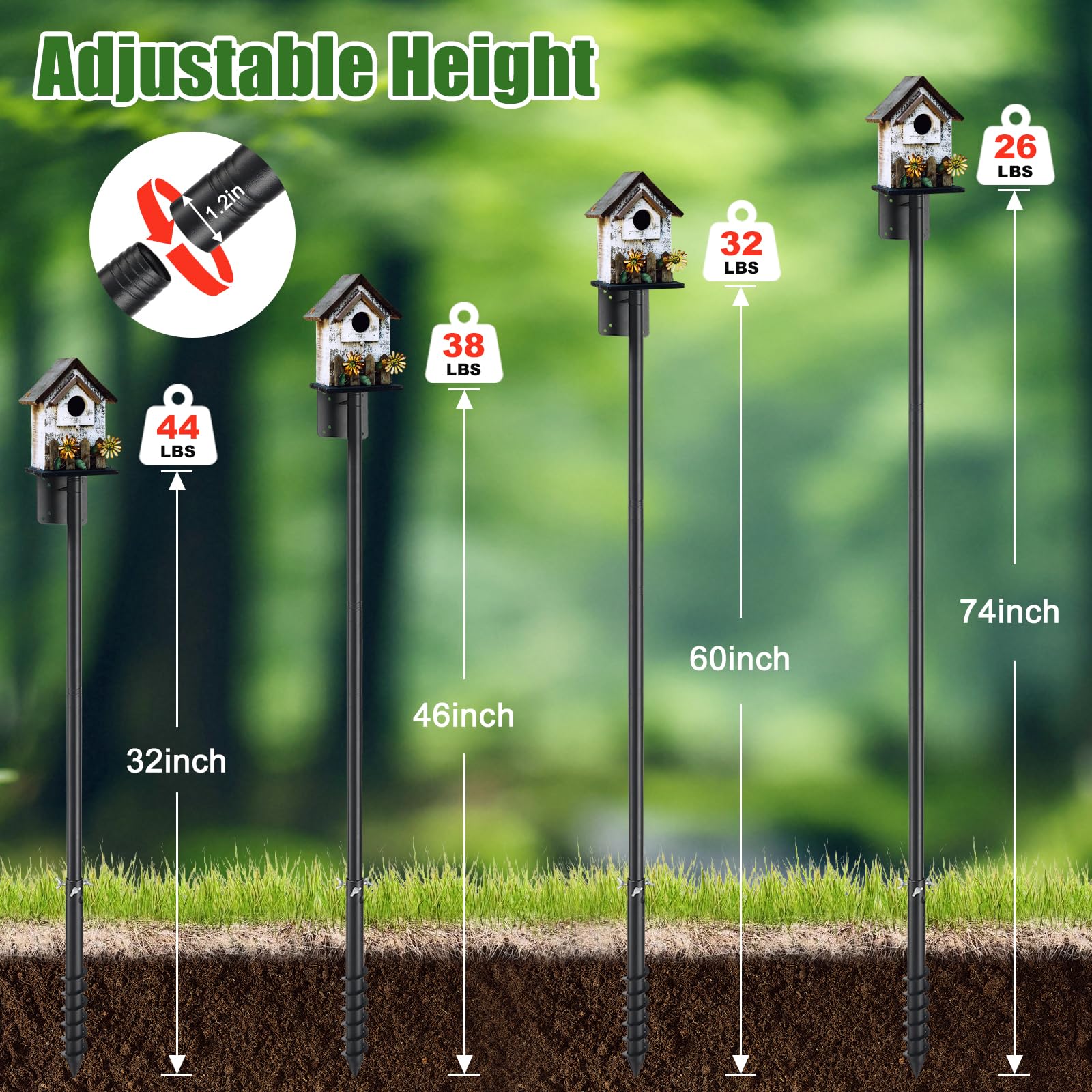 ETICSIPA pole offers top, wall, and side mounting flexibility
