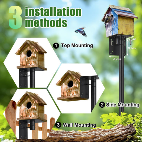 ETICSIPA rust-resistant metal pole designed for lasting outdoor use