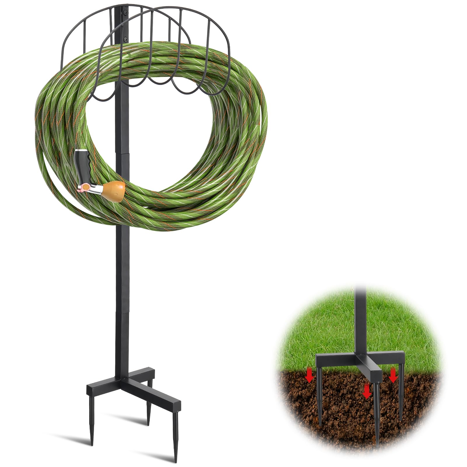 ETICSIPA easy-assembly hose holder—quick setup in minutes.