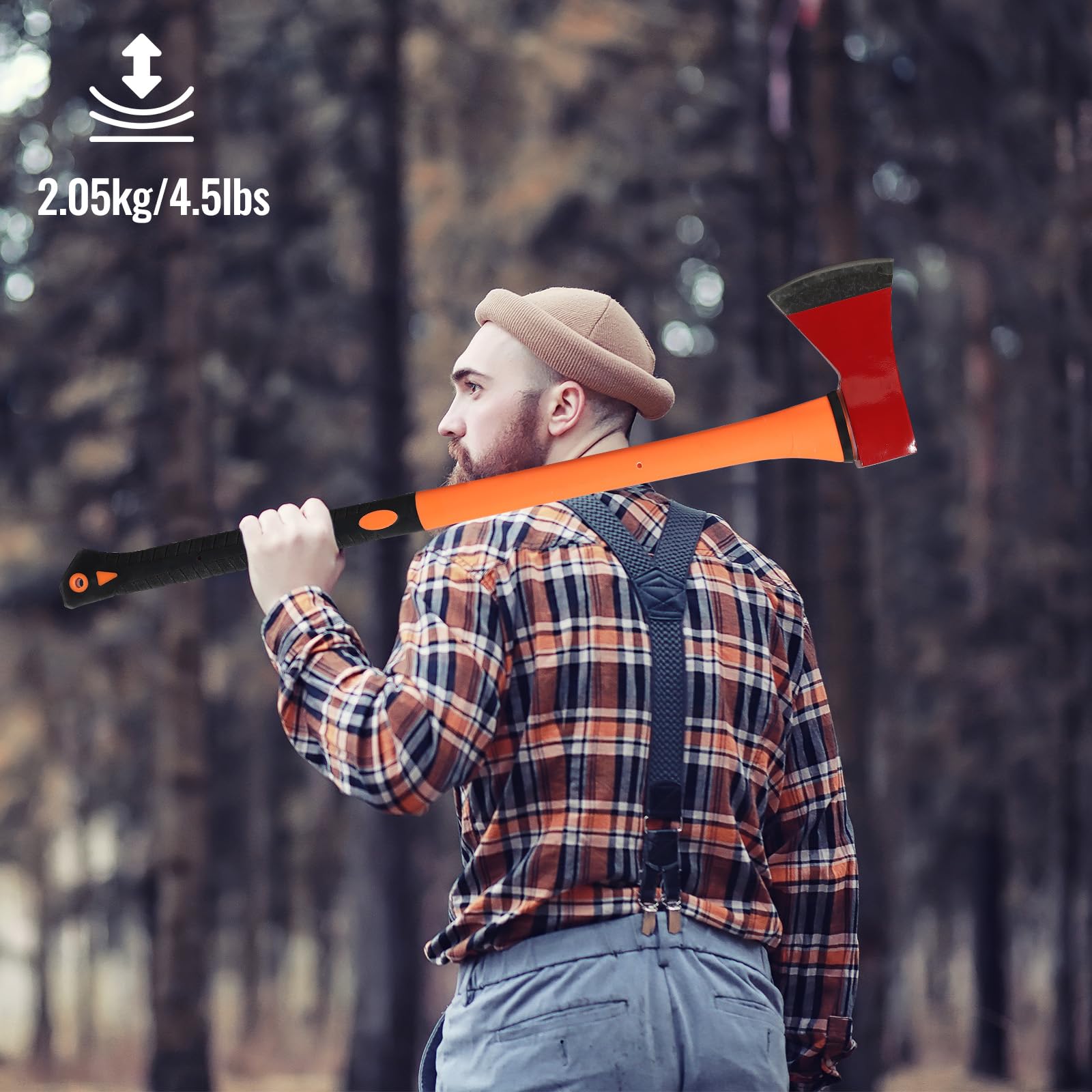 ETICSIPA firewood splitting efficiency supports fast, clean cuts.